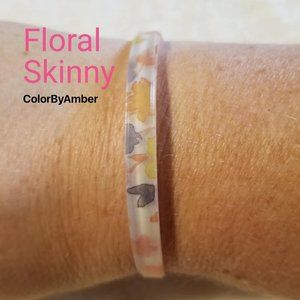 Floral Watercolor Skinny